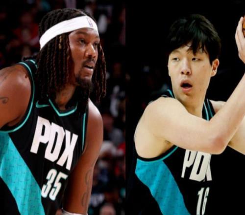 哇塞!开拓者对中锋“动手”了,恭喜杨瀚森