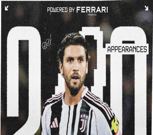 斑马队长,洛卡特利达成尤文生涯200场里程碑