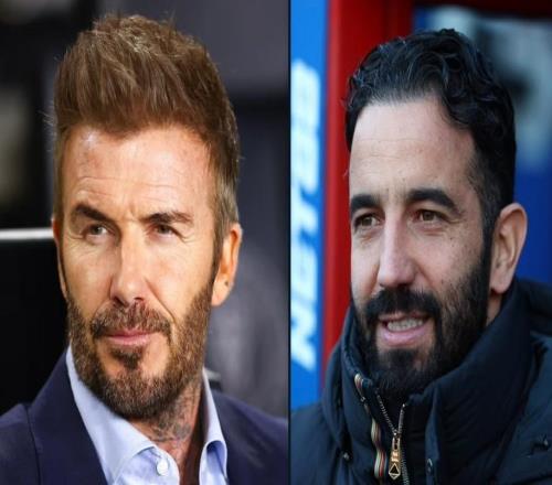 贝克汉姆谈阿莫林:我们主教练挺不错的,他正在慢慢做出改变