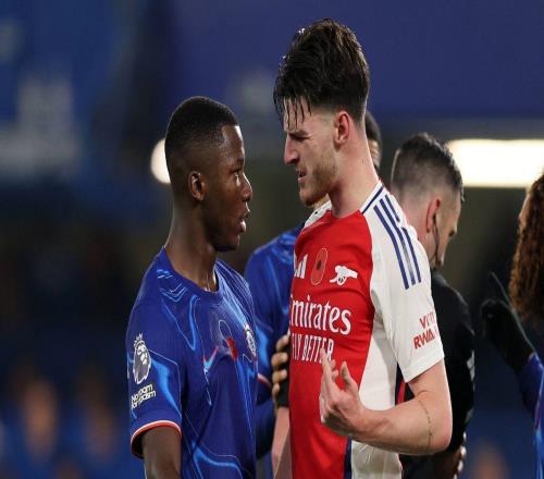 斯坦福桥火爆德比,阿森纳6人染黄,触发英足总自动罚款规则