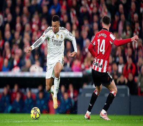 皇马30完胜毕尔巴鄂竞技终结联赛三轮不胜