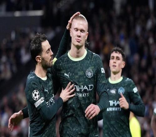 欧冠狂欢夜,曼城21逆转皇马,阿森纳30布鲁日,豪取6连胜