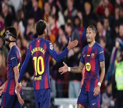 豪门综述:巴萨2比0领跑西甲阿森纳造2乌龙2比1绝杀萨拉赫登场助攻