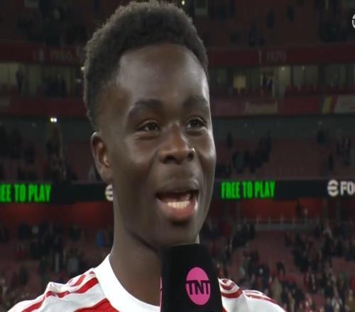 萨卡:有时候你需要运气,而今天运气站在了我们这边