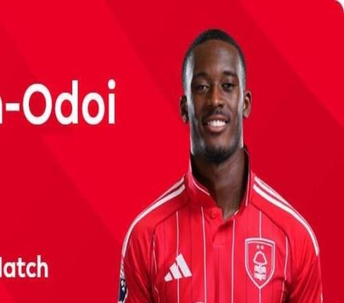 两射一传,奥多伊当选森林vs热刺英超官方全场最佳球员