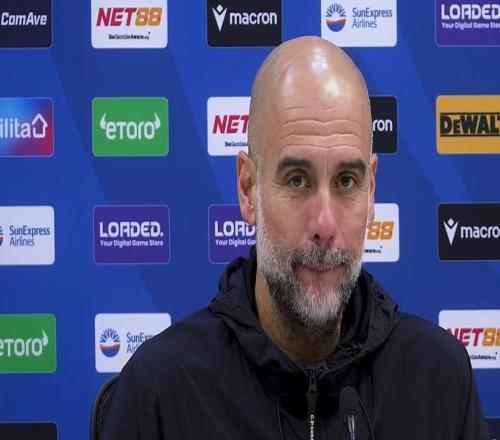 瓜帅:福登今天踢得并不好,但在最后阶段他可能是全队最佳