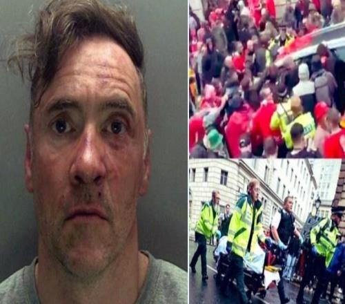 驾车冲撞利物浦队夺冠庆祝球迷!英国54岁男子被判21年6个月