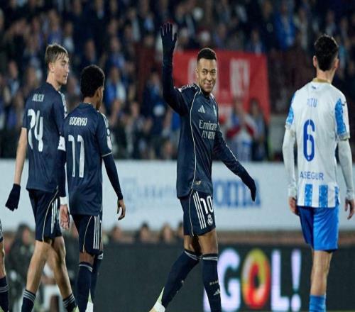 姆巴佩双响救主!皇马32险胜低级别球队,晋级国王杯下一轮