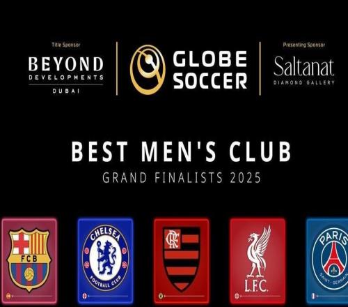 环足奖最佳男足俱乐部最终候选:巴黎、巴萨、蓝军、红军在列