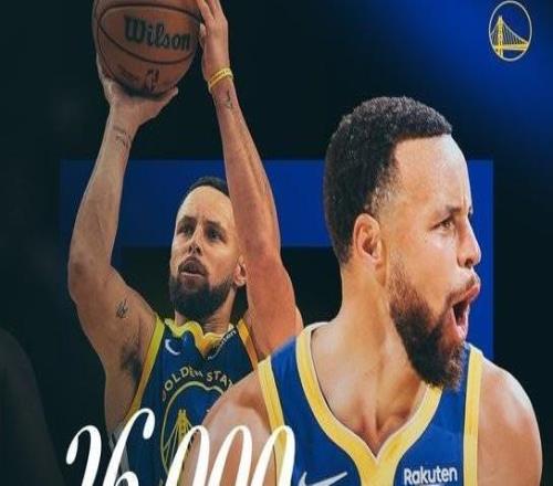 圣誕大戰(zhàn)上演里程碑，庫里總得分突破26000分，歷史第22人