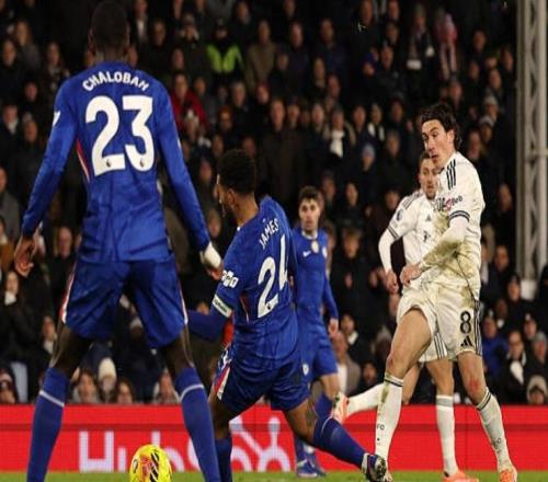 切尔西1比2富勒姆,防线大将吃红牌特拉普处子球,新帅压力增加