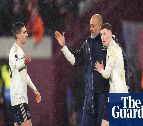 衛(wèi)報(bào)：西漢姆對(duì)努諾失去信心，并且對(duì)他擁抱森林球員表示不滿