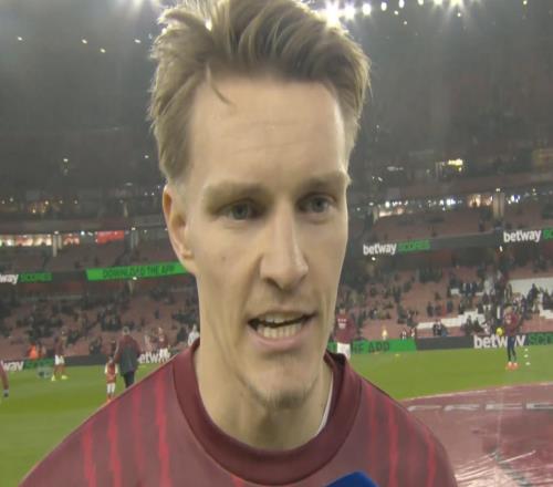 厄德高：有望領先8分我們必須專注于自己我現在感覺很好