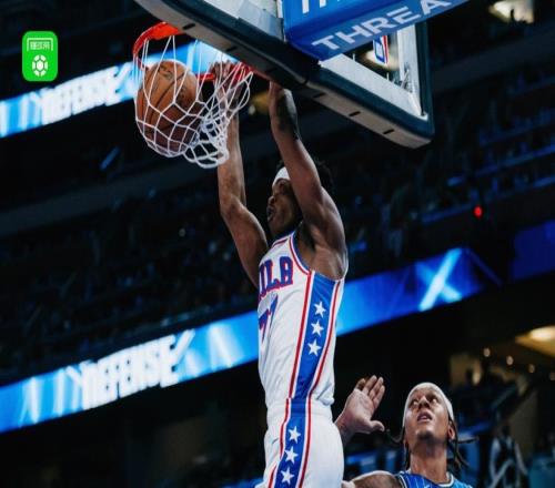 76人10391力克魔術,馬克西29分,恩比德22+9