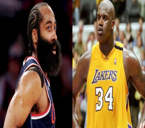 里程碑！哈登生涯總分超奧尼爾升歷史第9現(xiàn)役僅少于詹姆斯杜蘭特