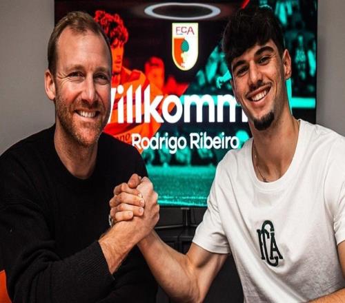 官方：奧格斯堡租借葡體20歲前鋒里貝羅，含買(mǎi)斷選擇權(quán)