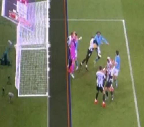 泰晤士報(bào)：塞門約的進(jìn)球被吹是因?yàn)槿颂鄬?dǎo)致半自動(dòng)越位失靈