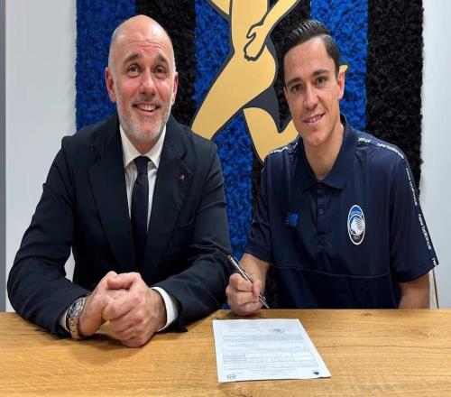 官方：亞特蘭大簽下馬競前鋒拉斯帕多里據悉總價2300萬歐