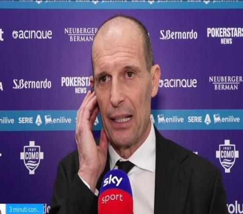 阿萊格里：有的球員值1億有的值100萬，讓1億的上就是容易贏