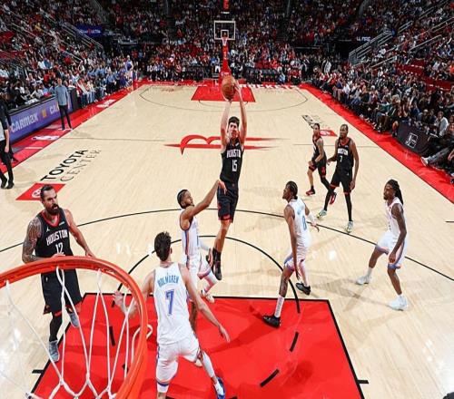 被雷霆次輪秀各種打爆，火箭探花郎的情況實在是有些令人擔心