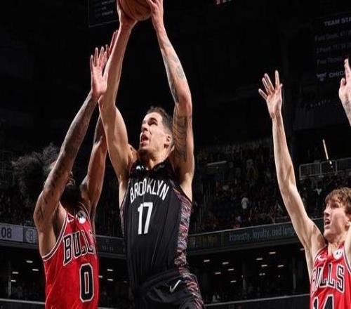 小波特26+7武切維奇19+6籃網(wǎng)險(xiǎn)勝公牛結(jié)束五連敗