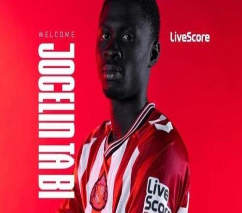 官方：桑德蘭簽下20歲科特迪瓦邊鋒塔比據(jù)悉轉(zhuǎn)會(huì)費(fèi)350萬鎊