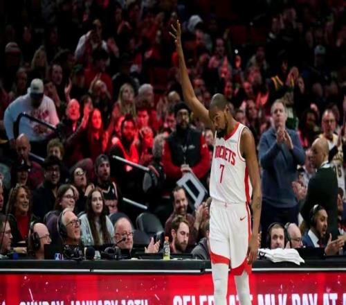 杜蘭特狂砍39分克星本色盡顯火箭險勝森林狼延續希望