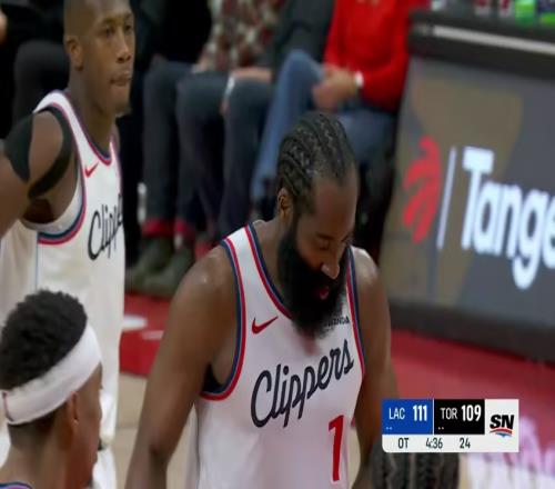 速效救心丸請備好！哈登變身指揮官，快船加時險勝猛龍