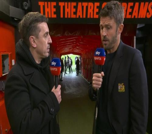 卡里克談梅努首發：他是個非常棒的球員，踢過一些重大比賽