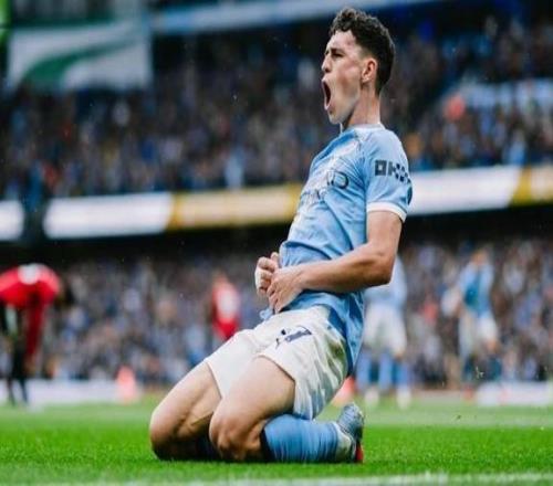 福登：曼市德比對我而言分量極重塞門約是非常出色的天才