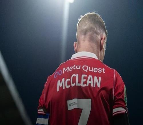 官方：雷克瑟姆隊(duì)長麥克林解約離隊(duì)，他回到愛超球隊(duì)德里城