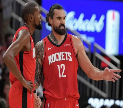 亞當(dāng)斯傷退，火箭拒絕19分逆轉(zhuǎn)！四少狂轟84+27+7+7，KD超越德克