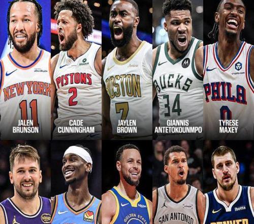 全明星首發(fā)出爐！東契奇票王領銜五大國際巨星庫里入選詹杜無緣