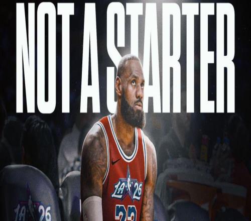 老詹全明星得票西部第9！無緣連續(xù)22年首發(fā)教練和蕭華選他參賽