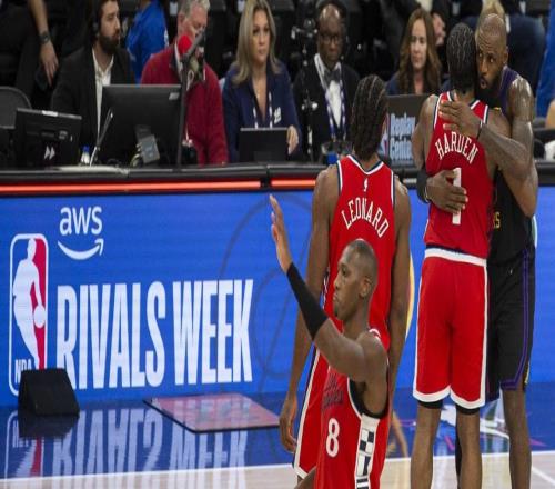 小卡復出24分快船險勝湖人東契奇32+11+8詹姆斯23+5+6