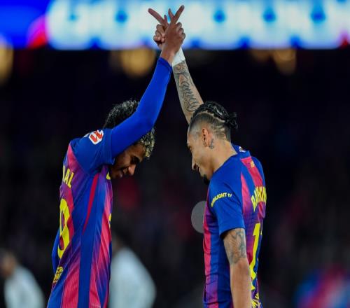 拉菲尼亞表示亞馬爾的精彩進球讓我們感到震撼，但贏得比賽才是最重要的_西甲直播