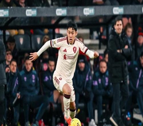 遠藤航:對輸球感到失望,我覺得我們下半場踢得還不錯