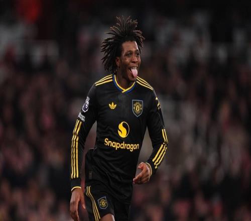 打进世界波,多古当选与阿森纳一役曼联队内最佳球员