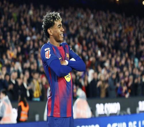 恐怖如斯!亚马尔参与进球数达100球,18岁豪取6冠,超同龄梅罗