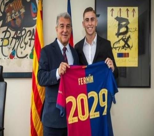 罗马诺:巴萨与费尔明就续约达成口头协议,可能本周签约