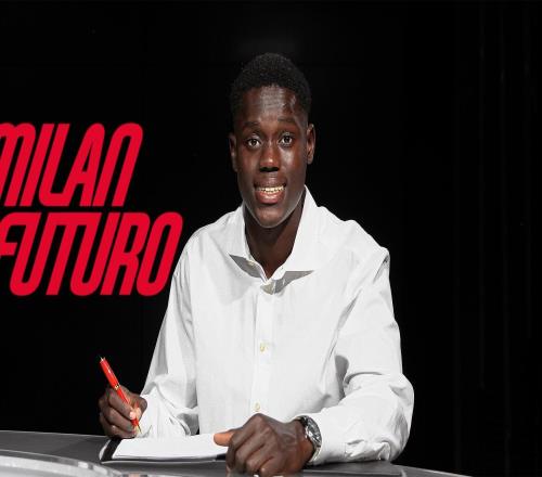 官方:米兰签下塞内加尔18岁中卫西塞,球员加入米兰未来