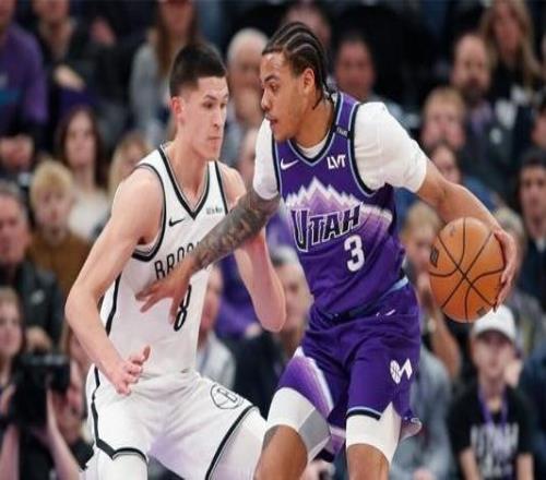 杰明25+10乔治26+7篮网力克爵士终结7连败