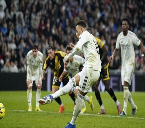 皇马点球数据:22轮11粒,西甲最多