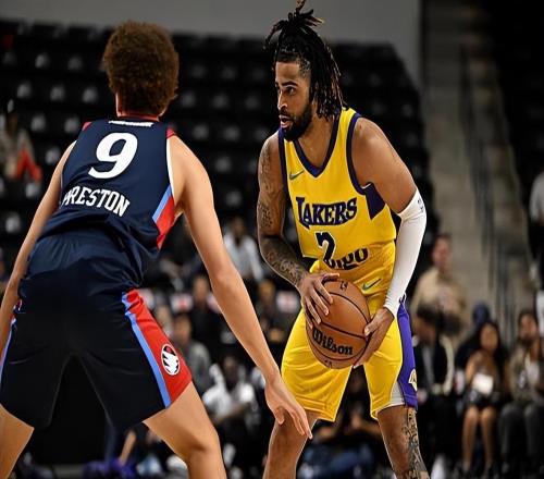 前一场拿下30+三双，湖人二队后场核心后一场后疯狂砍下了45分