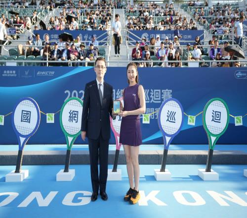 霍启山出席,胡定欣助阵!洋河再携手中国网球巡回赛香港公开赛