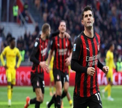 米兰20天首胜!暂登顶意甲,10战维罗纳全胜,连刷4大纪录