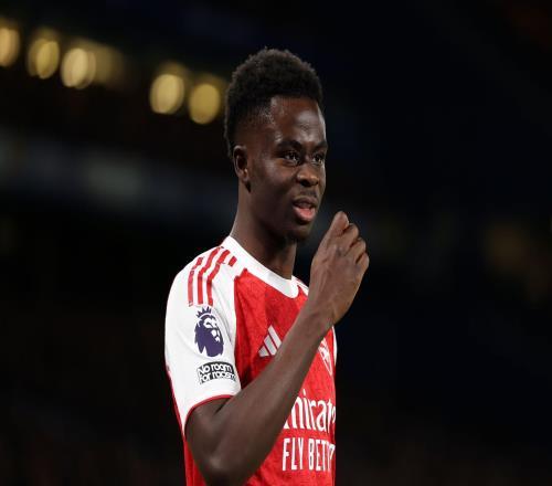 萨卡:我们清楚主场对维拉有多重要,这是必须赢的比赛