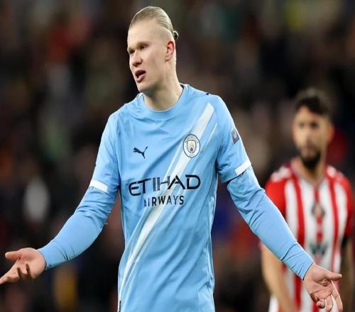 曼城00客平桑德兰,8连胜被终结争冠落差大,哈兰德受限集体哑火