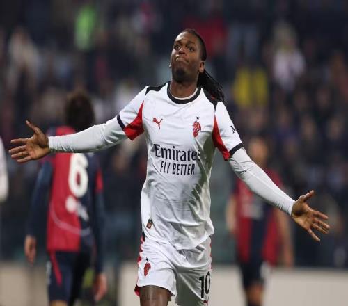 近七个赛季意甲仅三人每赛季进球超过5个,莱奥在列