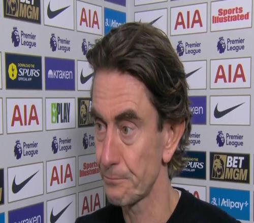 弗兰克:我喜欢我们今天的强度,球员们很努力但事情不如人愿